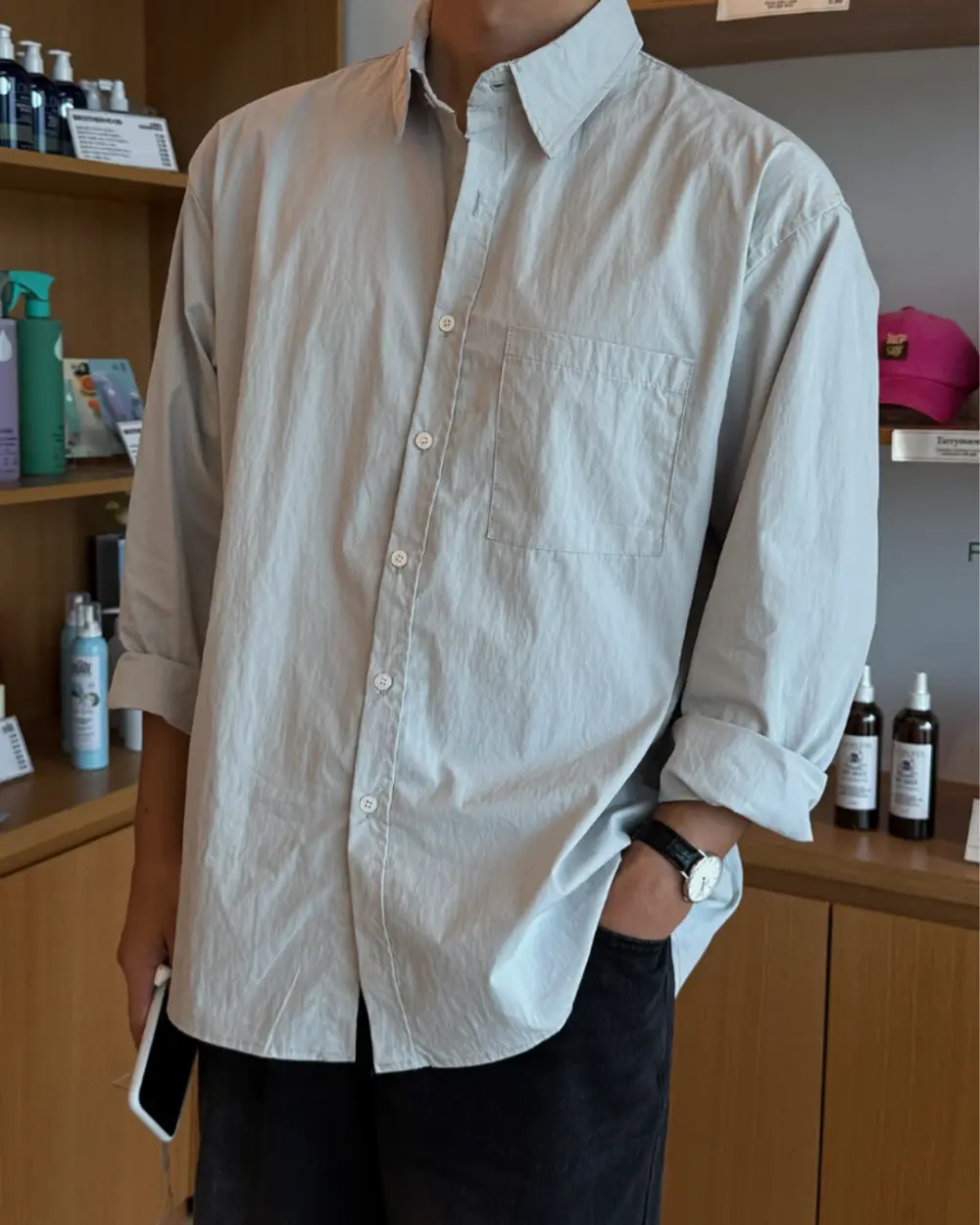 格夫泡泡棉紳士休閒襯衫/ 10色