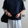 埃可寬鬆厚磅短袖T恤/ 6色