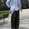 威森莫蘭迪色系顏料襯衫/ 9色