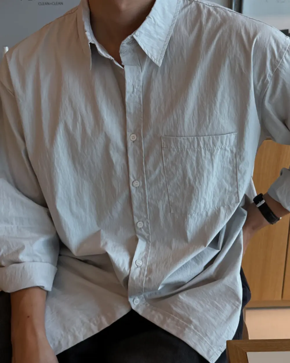 格夫泡泡棉紳士休閒襯衫/ 10色