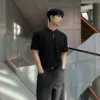 摩洛華夫格亨利領短袖T恤/ 9色