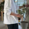 菲德水洗作舊顏料襯衫/ 5色