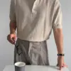 歐德翻領針織短袖上衣/ 9色