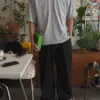 邦席中切線寬鬆短袖T恤/ 8色