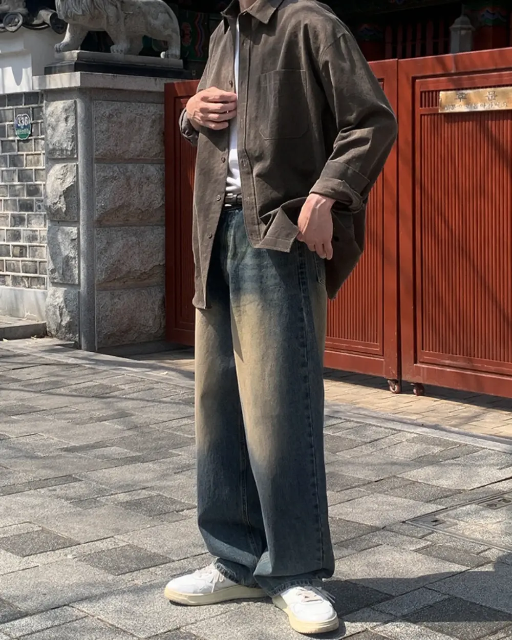 威森莫蘭迪色系顏料襯衫/ 9色
