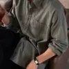 山野色系顏料寬鬆襯衫/ 9色