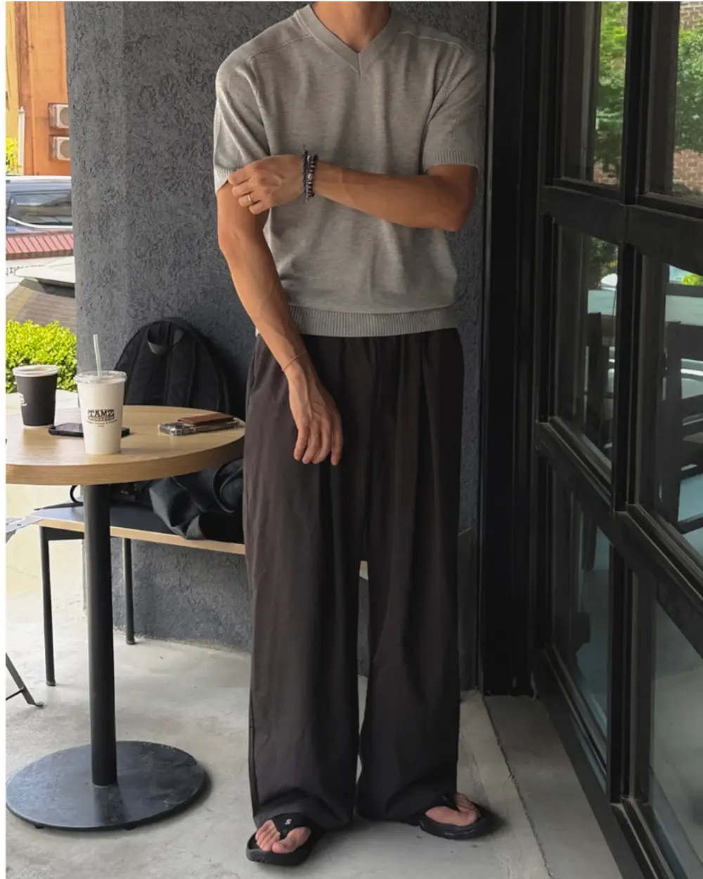 20 比弗涼感針織肌肉短袖上衣/ 8色