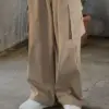 20 瓦希軍綠口袋寬鬆工裝褲/ 4色