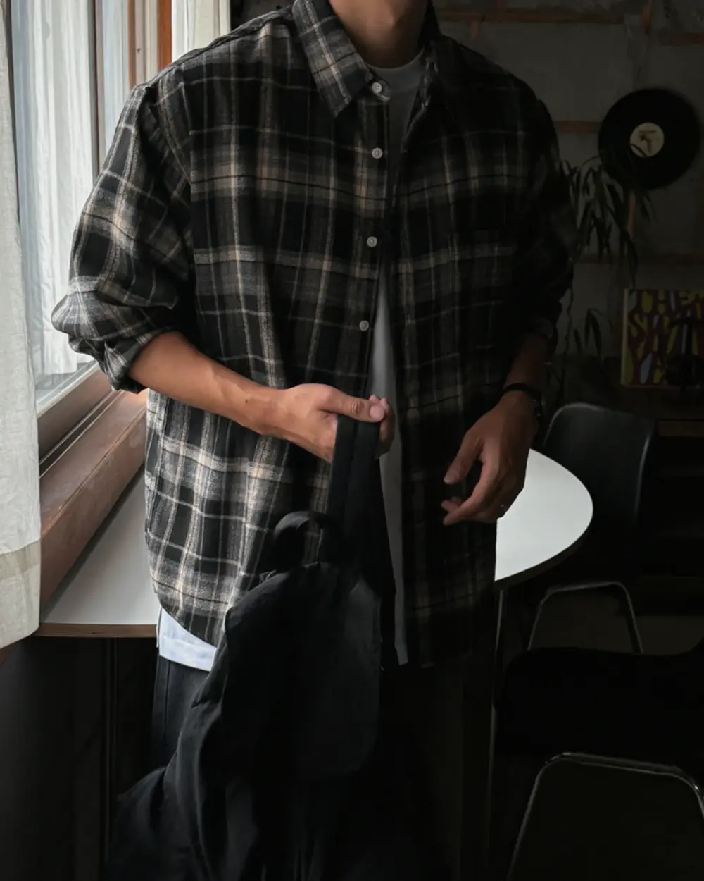 21 諾斯山野格紋寬鬆襯衫/ 9色