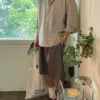 希爾條紋泡泡紗襯衫/ 4色