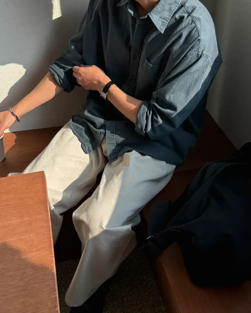 山野色系顏料寬鬆襯衫/ 9色