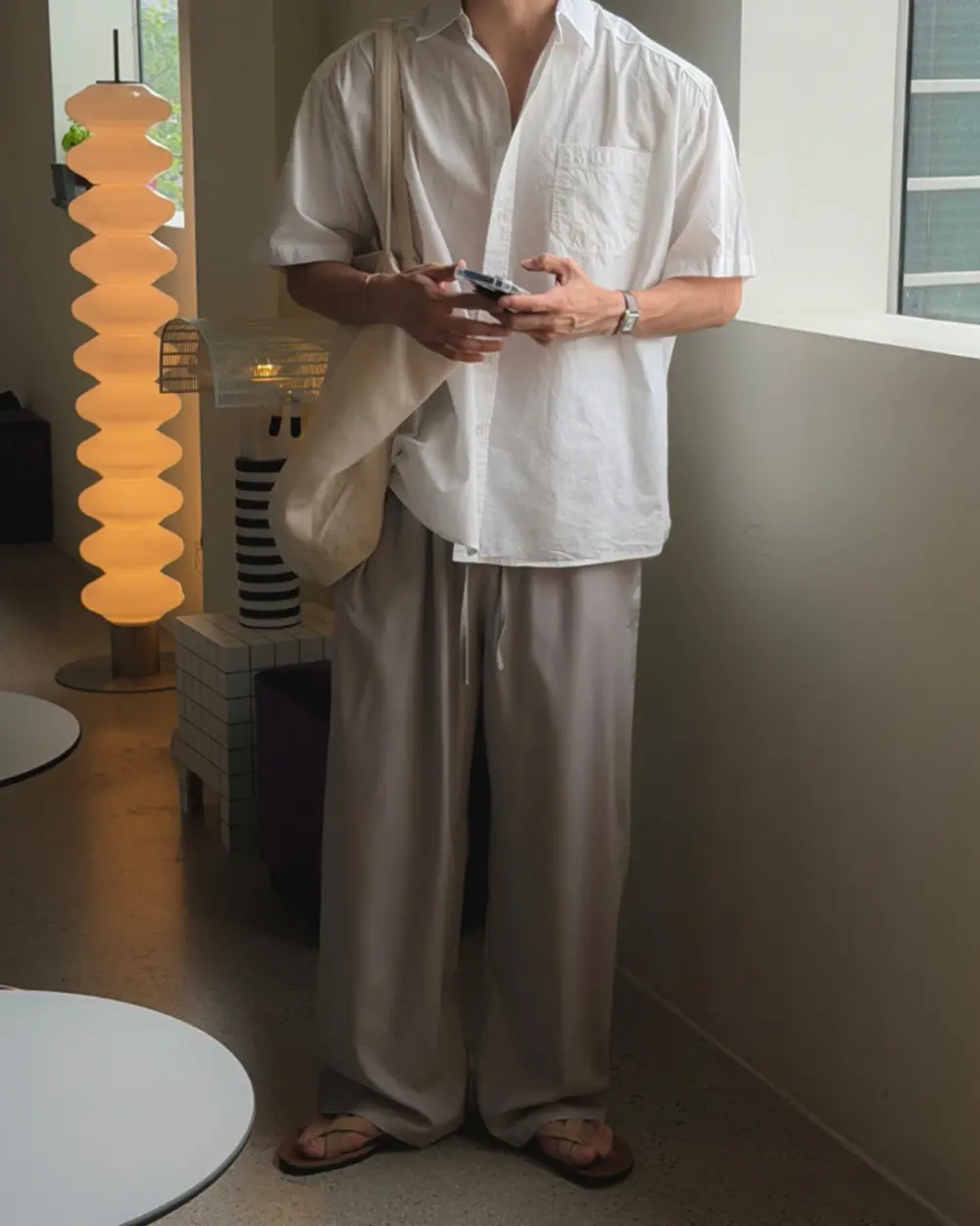 帕森天絲寬鬆休閒長褲/ 3色