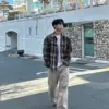 9 瓦特顏料染口袋工裝褲/ 3色