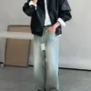 尼爾白酒藍調牛仔褲/ 2色