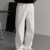 弗爾月牙白寬鬆牛仔褲/ 1色
