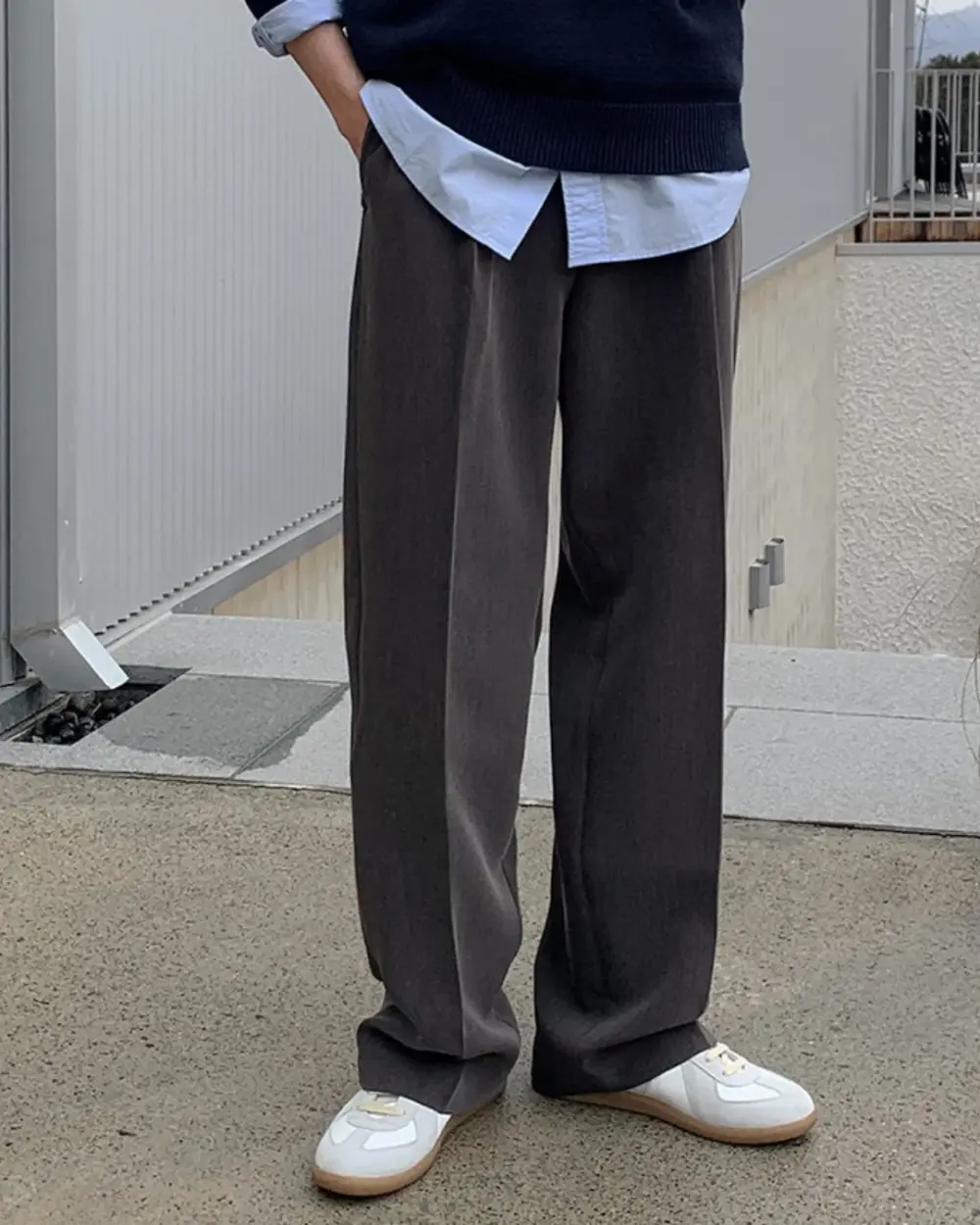 9 迪普極簡紋理西裝褲/ 6色