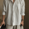 弗尼大理石條紋寬鬆襯衫/ 3色