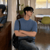 弗羅圓領針織短袖上衣/ 10色