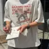 聖多卡通落肩寬鬆T恤/ 3色