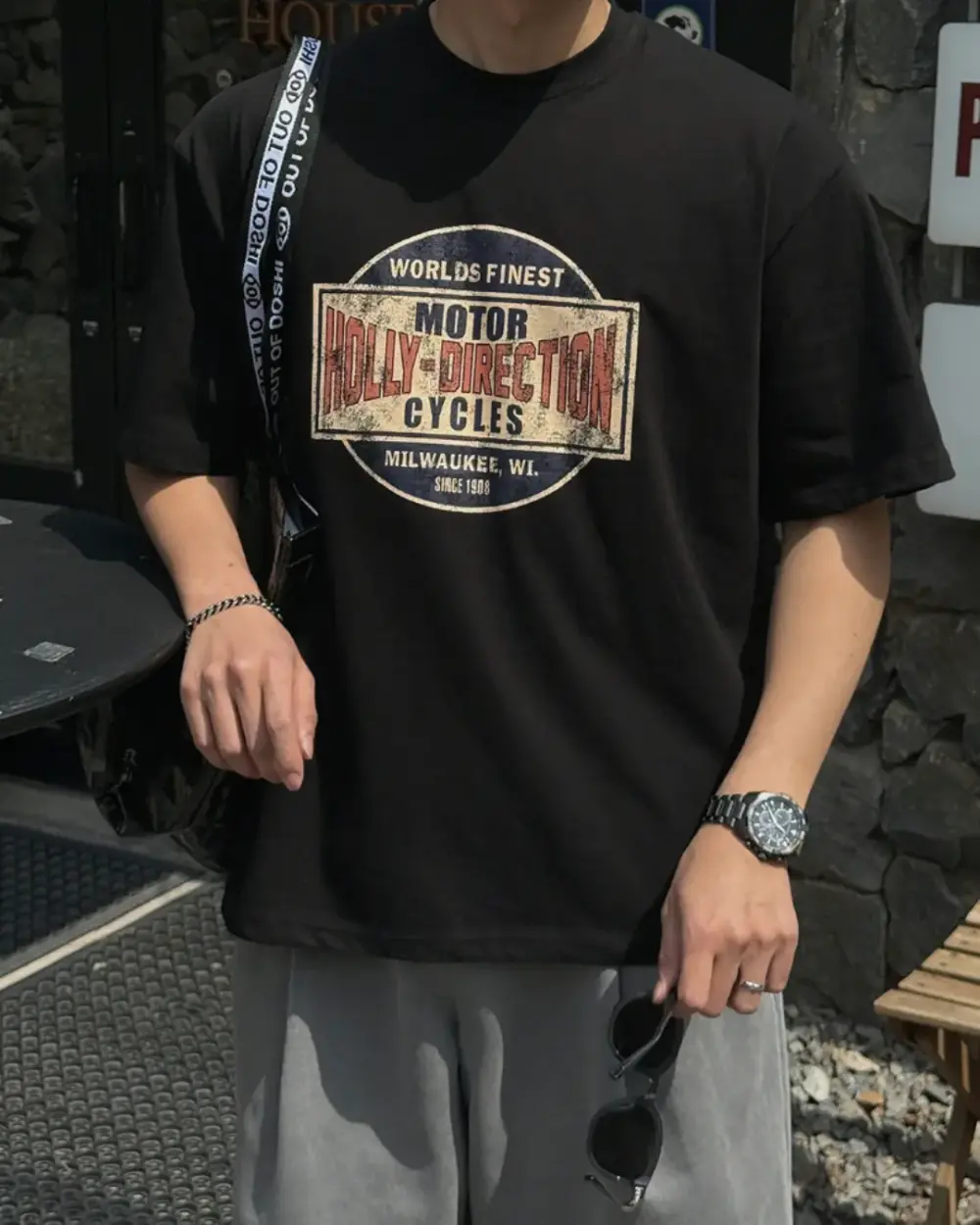 喬帕圖騰落肩寬鬆T恤/ 3色