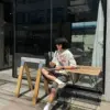 聖多卡通落肩寬鬆T恤/ 3色
