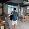 11 奧亨字母落肩寬鬆T恤/ 3色