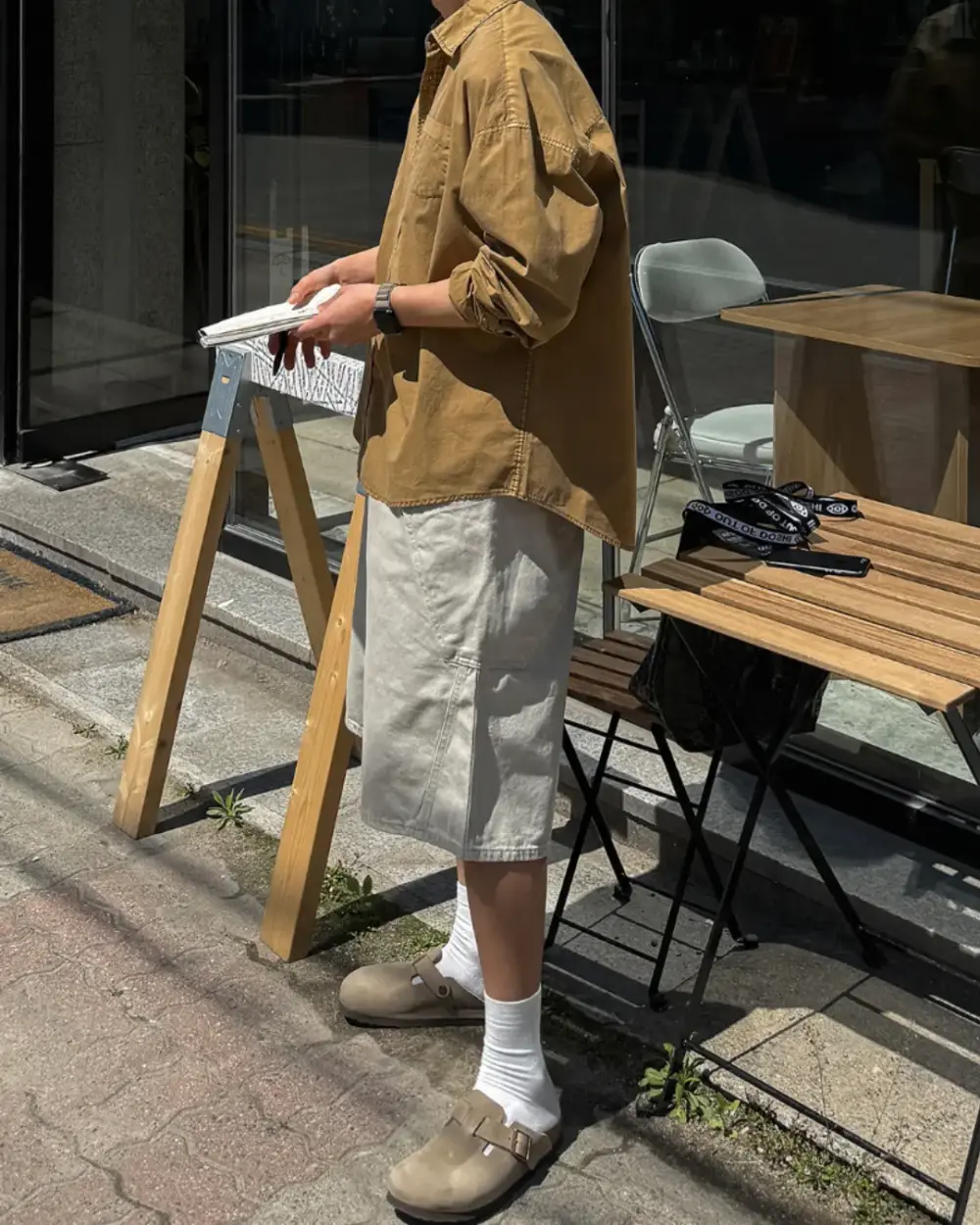 派堤口袋切線工裝短褲/ 3色