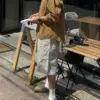 派堤口袋切線工裝短褲/ 3色