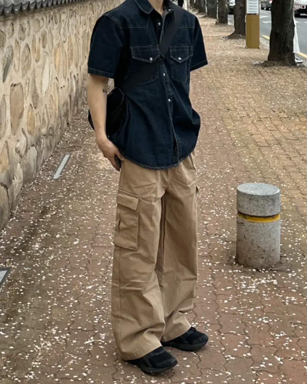 匹赫西部口袋工裝褲/ 4色