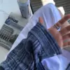 帕里亞麻條紋休閒襯衫/ 2色