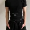 瑪格夏季羅紋肌肉T恤/ 3色