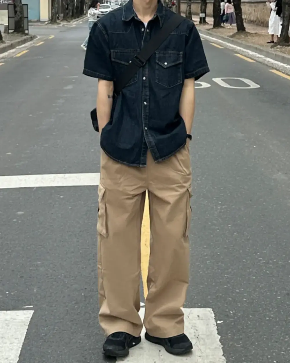匹赫西部口袋工裝褲/ 4色