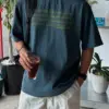 14 奧亨字母落肩寬鬆T恤/ 3色