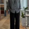 克里特條紋泡泡紗襯衫/ 3色