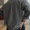 克里特條紋泡泡紗襯衫/ 3色