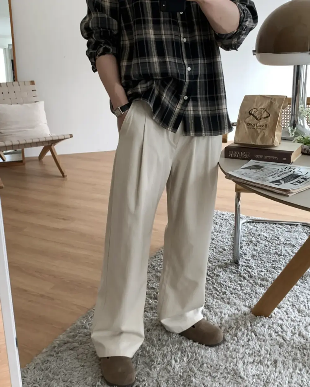 30 邁赫極簡風垂墜休閒褲/ 6色