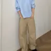 席歐少年感寬鬆休閒襯衫/ 1色