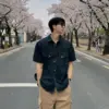 匹赫西部牛仔短袖襯衫/ 2色