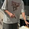 聖多卡通落肩寬鬆T恤/ 3色
