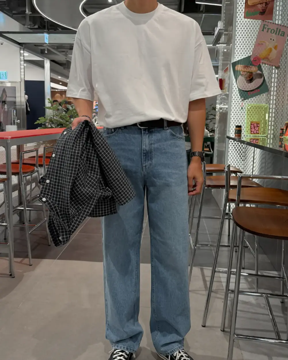 8 奧倫oversize半袖寬鬆上衣/ 4色