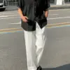 邦奧復古牛仔短袖襯衫/ 1色