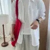 14 沃塔夏季亞麻薄款襯衫/ 5色