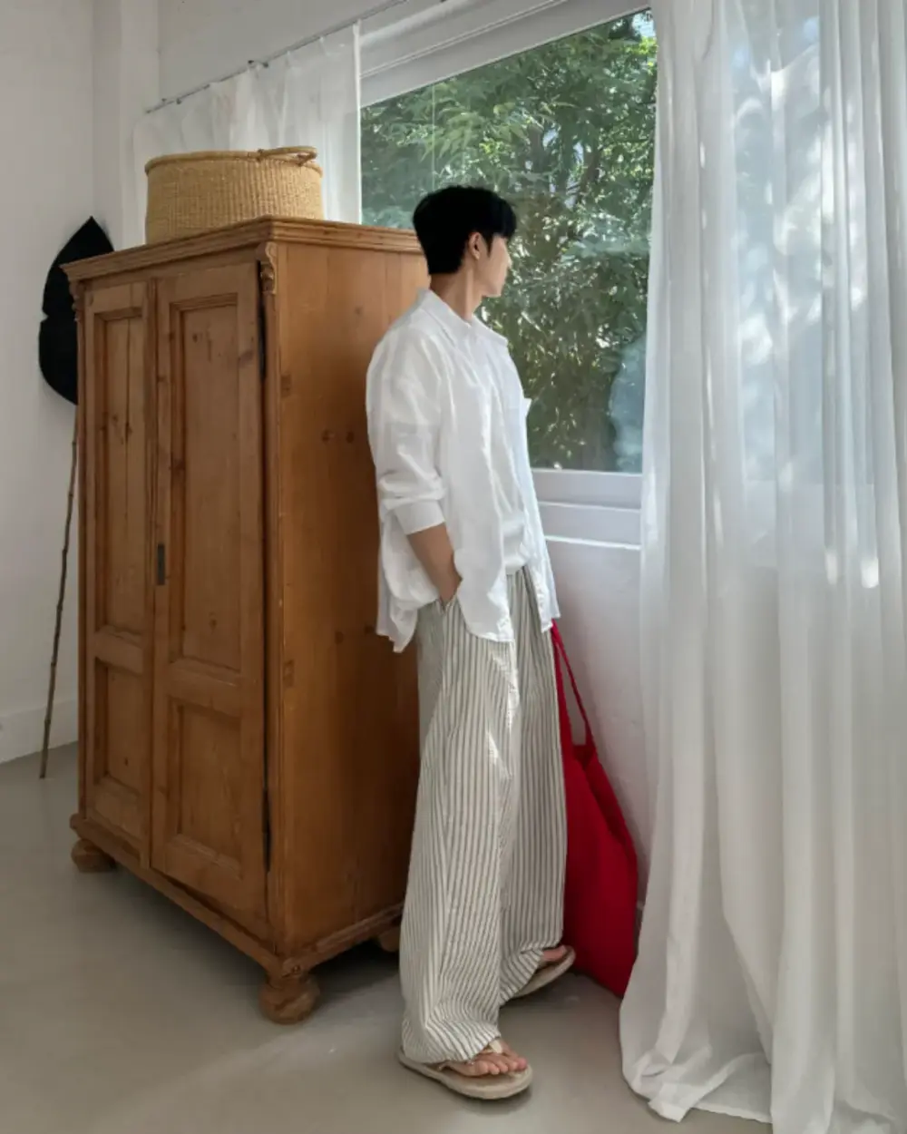 16 莫格泡泡紗寬鬆休閒褲/ 3色
