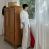 16 莫格泡泡紗寬鬆休閒褲/ 3色