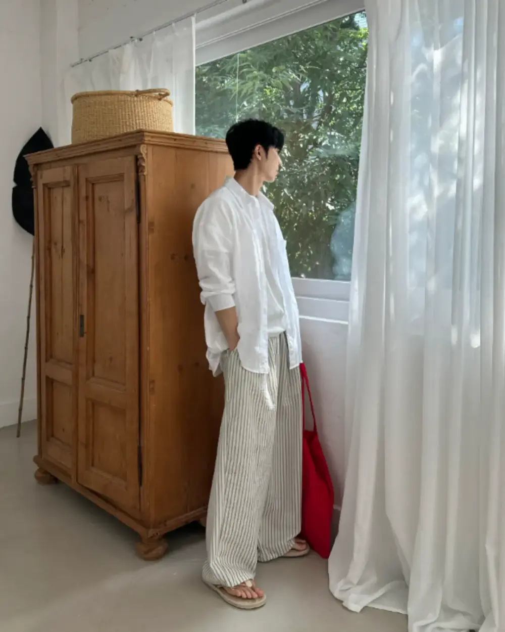17 沃塔夏季亞麻薄款襯衫/ 5色