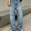 西昂俐落抓紋牛仔褲/ 2色