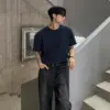 莫代爾棉紋理寬鬆短袖T恤/ 11色