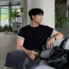 8 拓昂雙配色反摺短袖T恤/ 4色