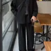 10 希諾水洗寬鬆獵裝外套/ 2色