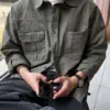 11 比歐水洗軍風休閒外套/ 2色